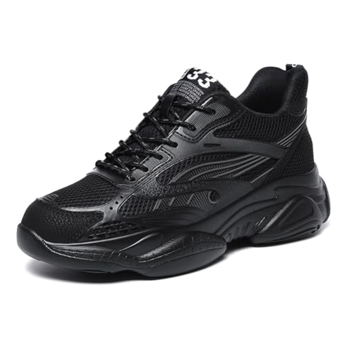 Elevate Shoes Herren, Schuhe Mit ErhöHung Herren 4-10cm, Schuhe Die GrößEr Machen Herren 10cm Schwarz EU 43 von Twinice