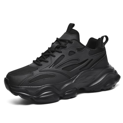 Elevate Shoes Herren, Schuhe Mit ErhöHung Herren 4-10cm, Schuhe Die GrößEr Machen Herren 10cm Schwarz EU 48 von Twinice