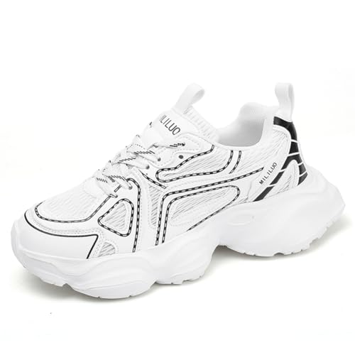 Elevate Shoes Herren, Schuhe Mit ErhöHung Herren 4-10cm, Schuhe Die GrößEr Machen Herren 10cm Weiß EU 36 Elevate Shoes Herren, Schuhe Mit ErhöHung Herren 4-10cm, Schuhe Die GrößEr Machen Herren 10cm Weiß EU 36 von Twinice