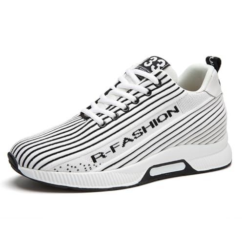 Elevate Shoes Herren, Schuhe Mit ErhöHung Herren 4-10cm, Schuhe Die GrößEr Machen Herren 10cm Weiß EU 37 Elevate Shoes Herren, Schuhe Mit ErhöHung Herren 4-10cm, Schuhe Die GrößEr Machen Herren 10cm Weiß EU 37 von Twinice