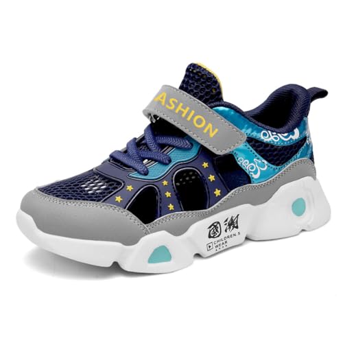 Geschlossene Sandalen Jungen Trekking Wandern Sommer Outdoor Schuhe Atmungsaktiv Dunkelblau 39 EU Geschlossene Sandalen Jungen Trekking Wandern Sommer Outdoor Schuhe Atmungsaktiv Dunkelblau 39 EU von Twinice