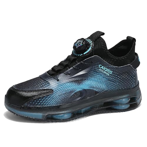 Herren Damen Sportschuhe Laufschuhe mit Luftpolster Turnschuhe Profilsohle Sneakers Leichte Schuhe Blau 43EU Herren Damen Sportschuhe Laufschuhe mit Luftpolster Turnschuhe Profilsohle Sneakers Leichte Schuhe Blau 43EU von Twinice