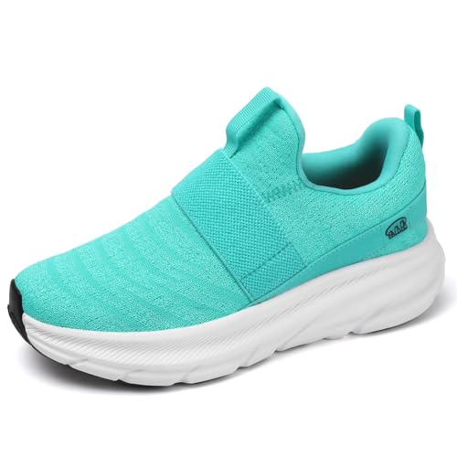 Herren Damen Sportschuhe Laufschuhe mit Luftpolster Turnschuhe Profilsohle Sneakers Leichte Schuhe Blau und Grün 38EU Herren Damen Sportschuhe Laufschuhe mit Luftpolster Turnschuhe Profilsohle Sneakers Leichte Schuhe Blau und Grün 38EU von Twinice