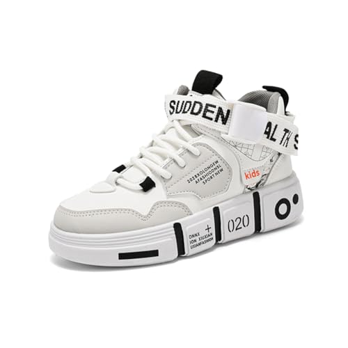 Herren Laufschuhe Mode High Top Sneakers Freestyle Hi-Top Lässig Sportschuhe Wanderschuhe Hoch Turnschuhe Freizeitschuhe Fitness Hohe Schuhe grau 44EU Herren Laufschuhe Mode High Top Sneakers Freestyle Hi-Top Lässig Sportschuhe Wanderschuhe Hoch Turnschuhe Freizeitschuhe Fitness Hohe Schuhe grau 44EU von Twinice