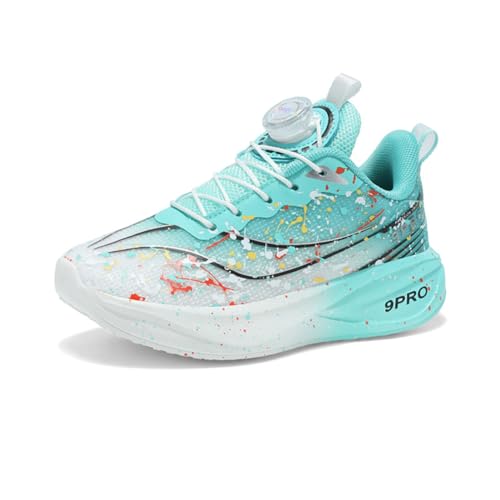 Herren Walkingschuhe Turnschuhe Fitnessstudio Sportschuhe Sneaker Running Tennis Schuhe Atmungsaktiv Schlüpfen Freizeit Straßenlaufschuhe Fashion LeichtgewichtsSchuhe Blau 33EU von Twinice