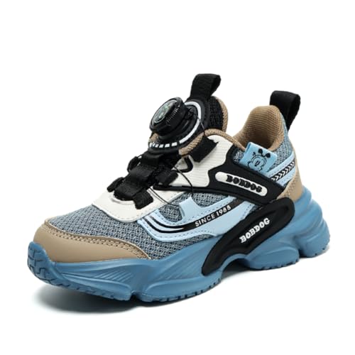 Herren Walkingschuhe Turnschuhe Fitnessstudio Sportschuhe Sneaker Running Tennis Schuhe Atmungsaktiv Schlüpfen Freizeit Straßenlaufschuhe Fashion LeichtgewichtsSchuhe Blau 37EU von Twinice