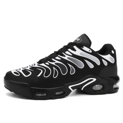 Herren Walkingschuhe Turnschuhe Fitnessstudio Sportschuhe Sneaker Running Tennis Schuhe Freizeit Fashion Straßenlaufschuhe Leichtgewichts Atmungsaktiv Schlüpfen Schuhe Schwarz und Weiß EU 41 Herren Walkingschuhe Turnschuhe Fitnessstudio Sportschuhe Sneaker Running Tennis Schuhe Freizeit Fashion Straßenlaufschuhe Leichtgewichts Atmungsaktiv Schlüpfen Schuhe Schwarz und Weiß EU 41 von Twinice