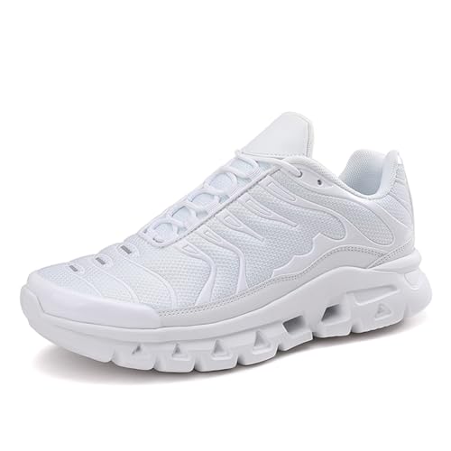 Herren Walkingschuhe Turnschuhe Fitnessstudio Sportschuhe Sneaker Running Tennis Schuhe Freizeit Fashion Straßenlaufschuhe Leichtgewichts Atmungsaktiv Schlüpfen Schuhe Weiß EU 46 Herren Walkingschuhe Turnschuhe Fitnessstudio Sportschuhe Sneaker Running Tennis Schuhe Freizeit Fashion Straßenlaufschuhe Leichtgewichts Atmungsaktiv Schlüpfen Schuhe Weiß EU 46 von Twinice
