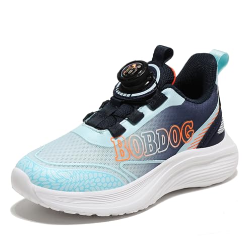 Herren Walkingschuhe Turnschuhe Fitnessstudio Sportschuhe Sneaker Running Tennis Schuhe Freizeit Leichtgewichts Atmungsaktiv Straßenlaufschuhe Fashion Schlüpfen Schuhe Blau 34EU von Twinice