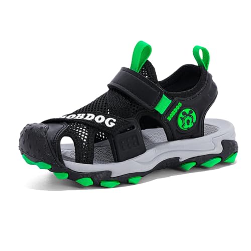 Jungen Sandalen Trekking Wandern Kinder Sandalen Outdoor Geschlossene Zehe Sandalen Sportliche Sommerschuhe Schwarz 37EU Jungen Sandalen Trekking Wandern Kinder Sandalen Outdoor Geschlossene Zehe Sandalen Sportliche Sommerschuhe Schwarz 37EU von Twinice