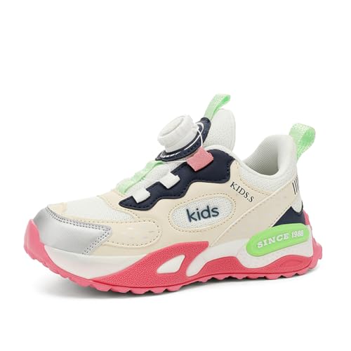 Kinder JungenWasserdichtes Leder Walkingschuhe Turnschuhe Fitnessstudio Sportschuhe Sneaker Running Straßenlaufschuhe Fashion Leichtgewichts Rosa EU 32 Kinder JungenWasserdichtes Leder Walkingschuhe Turnschuhe Fitnessstudio Sportschuhe Sneaker Running Straßenlaufschuhe Fashion Leichtgewichts Rosa EU 32 von Twinice