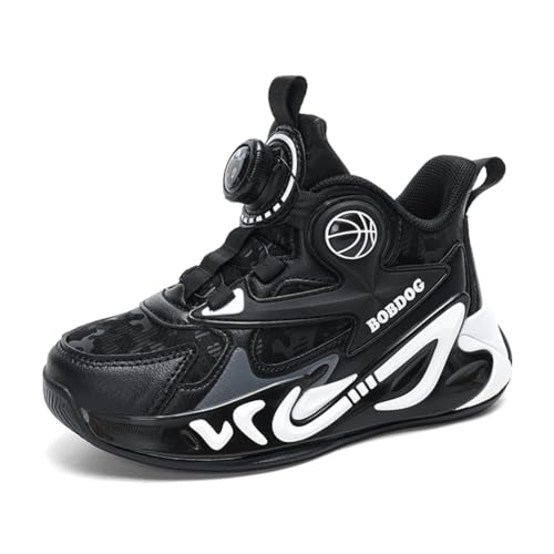 Kinder JungenWasserdichtes Leder Walkingschuhe Turnschuhe Fitnessstudio Sportschuhe Sneaker Running Straßenlaufschuhe Fashion Leichtgewichts Schwarz EU 33 Kinder JungenWasserdichtes Leder Walkingschuhe Turnschuhe Fitnessstudio Sportschuhe Sneaker Running Straßenlaufschuhe Fashion Leichtgewichts Schwarz EU 33 von Twinice