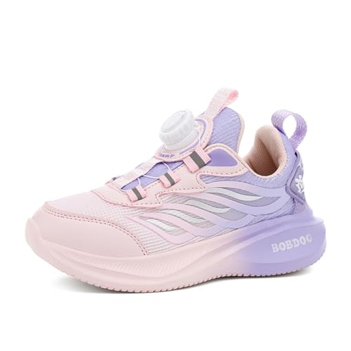 Kinder Turnschuhe Mädchen Jungen Sportschuhe Leicht Laufschuhe Atmungsaktiv Outdoor Fitnessschuhe Sneaker Basketballschuhe Walkingschuhe Schuhe Hallenschuhe Jungenschuhe Unisex Lila 32EU von Twinice