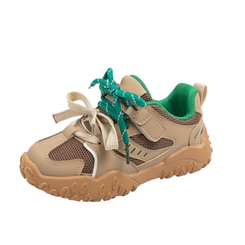 Kinder Turnschuhe Mädchen Jungen Sportschuhe Leicht Laufschuhe Atmungsaktiv Outdoor Fitnessschuhe Sneaker Schuhe Hallenschuhe Basketballschuhe Walkingschuhe Jungenschuhe Unisex Khaki 30EU Kinder Turnschuhe Mädchen Jungen Sportschuhe Leicht Laufschuhe Atmungsaktiv Outdoor Fitnessschuhe Sneaker Schuhe Hallenschuhe Basketballschuhe Walkingschuhe Jungenschuhe Unisex Khaki 30EU von Twinice
