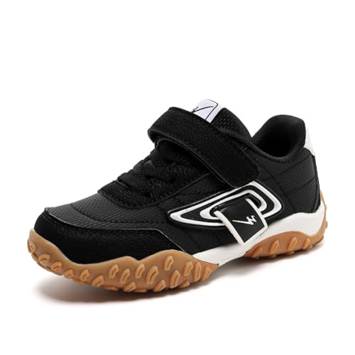 Kinder Turnschuhe Mädchen Jungen Sportschuhe Leicht Laufschuhe Atmungsaktiv Outdoor Fitnessschuhe Sneaker Schuhe Walkingschuhe Hallenschuhe Basketballschuhe Jungenschuhe Unisex Schwarz EU 40 von Twinice