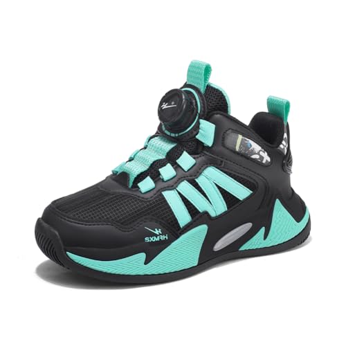 Kinder Turnschuhe Mädchen Jungen Sportschuhe Leicht Laufschuhe Atmungsaktiv Outdoor Fitnessschuhe Sneaker Schuhe Walkingschuhe Hallenschuhe Basketballschuhe Jungenschuhe Unisex hellgrün EU 33 von Twinice