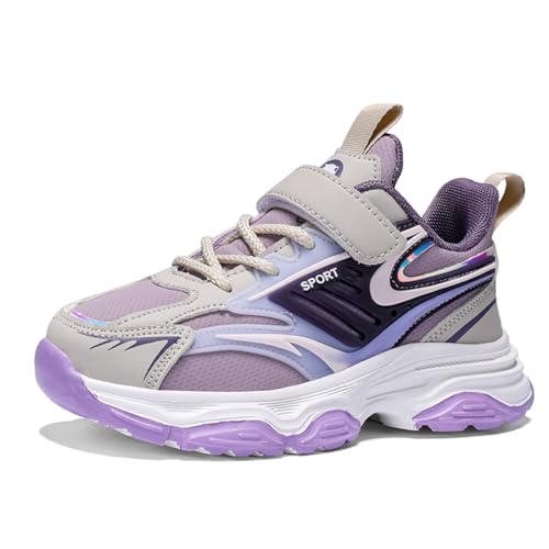 Kinder Winterstiefel Schneestiefel Warmfutter Wanderschuhe Jungen Stiefel Mädchen Baumwollschuhe Bequem Trekking Wanderstiefel Lila EU 35 von Twinice