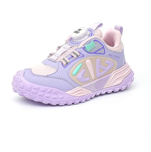 Kinder Winterstiefel Schneestiefel Warmfutter Wanderschuhe Jungen Stiefel Mädchen Baumwollschuhe Bequem Trekking Wanderstiefel Rosa 33 EU von Twinice