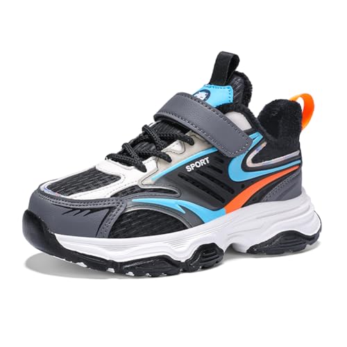 Kinder Winterstiefel Schneestiefel Warmfutter Wanderschuhe Jungen Stiefel Mädchen Baumwollschuhe Bequem Trekking Wanderstiefel Schwarz EU 29 Kinder Winterstiefel Schneestiefel Warmfutter Wanderschuhe Jungen Stiefel Mädchen Baumwollschuhe Bequem Trekking Wanderstiefel Schwarz EU 29 von Twinice