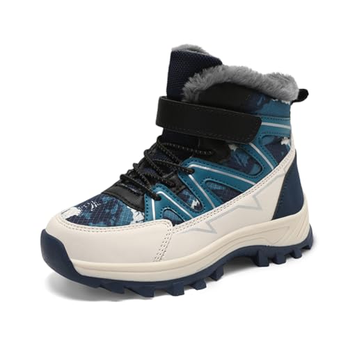 Kinderschuhe Jungen Sportschuhe Kinder Mädchen Laufschuhe Outdoor Atmungsaktiv Sneaker Freizeit Turnschuhe Leicht Hallenschuhe Blau 40EU von Twinice