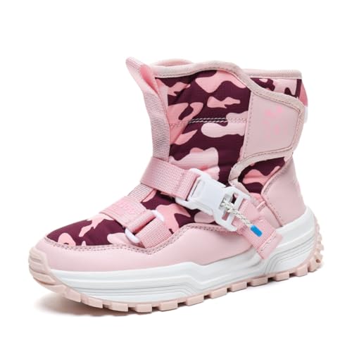 Kinderschuhe Jungen Sportschuhe Kinder Mädchen Laufschuhe Outdoor Atmungsaktiv Sneaker Freizeit Turnschuhe Leicht Hallenschuhe Rosa 31EU von Twinice