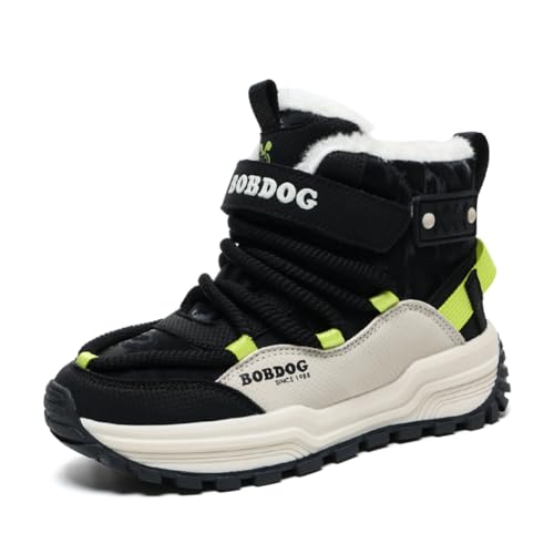 Kinderschuhe Jungen Sportschuhe Kinder Mädchen Laufschuhe Outdoor Atmungsaktiv Sneaker Freizeit Turnschuhe Leicht Hallenschuhe Schwarz 36EU von Twinice