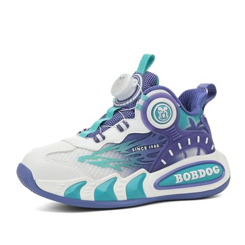 Kinderschuhe Jungen Sportschuhe Kinder Mädchen Laufschuhe Outdoor Turnschuhe Atmungsaktiv Sneaker Freizeit Leicht Hallenschuhe Lila 29EU von Twinice