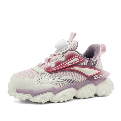 Kinderschuhe Jungen Sportschuhe Kinder Mädchen Laufschuhe Outdoor Turnschuhe Atmungsaktiv Sneaker Freizeit Leicht Hallenschuhe Rosa 31EU von Twinice