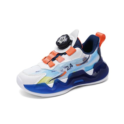 Laufschuhe Kinder Sneaker Turnschuhe Jungen Mädchen Mode Sportschuhe Atmungsaktiv Bequem Navy blau 33EU Laufschuhe Kinder Sneaker Turnschuhe Jungen Mädchen Mode Sportschuhe Atmungsaktiv Bequem Navy blau 33EU von Twinice