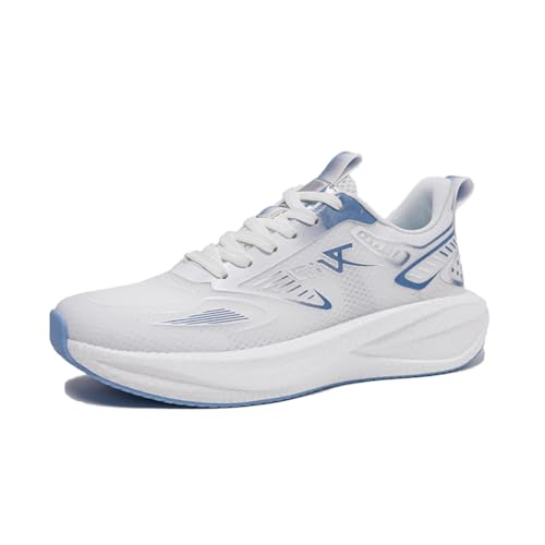 Sneaker Herren Damen Turnschuhe Laufschuhe Sportschuhe Joggingschuhe Running Schuhe Walkingschuhe Outdoor Straßenlaufschuhe Luftpolster Atmungsaktiv Blau 37EU von Twinice