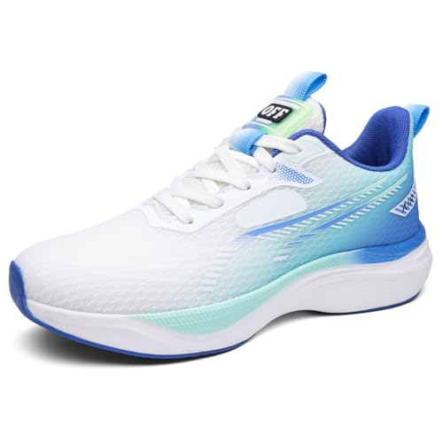 Sneaker Herren Damen Turnschuhe Laufschuhe Sportschuhe Joggingschuhe Running Schuhe Walkingschuhe Outdoor Straßenlaufschuhe Luftpolster Atmungsaktiv Blau EU 38 Sneaker Herren Damen Turnschuhe Laufschuhe Sportschuhe Joggingschuhe Running Schuhe Walkingschuhe Outdoor Straßenlaufschuhe Luftpolster Atmungsaktiv Blau EU 38 von Twinice