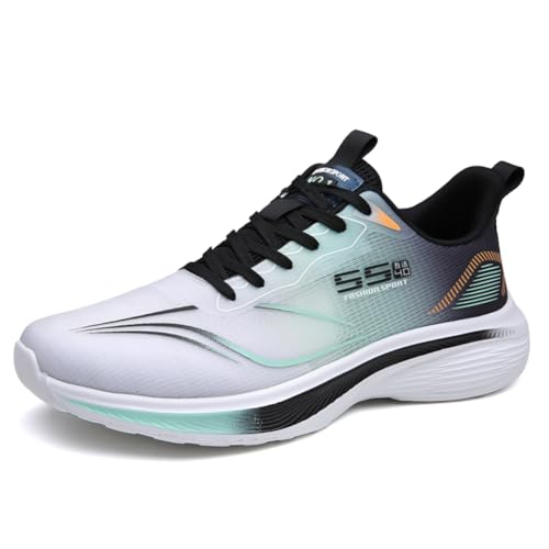 Sneaker Herren Damen Turnschuhe Laufschuhe Sportschuhe Joggingschuhe Running Schuhe Walkingschuhe Outdoor Straßenlaufschuhe Luftpolster Atmungsaktiv Grün EU 40 von Twinice