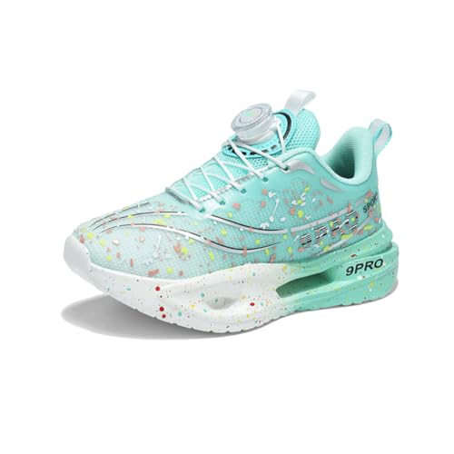 Sneaker Herren Damen Turnschuhe Laufschuhe Sportschuhe Joggingschuhe Running Schuhe Walkingschuhe Outdoor Straßenlaufschuhe Luftpolster Atmungsaktiv Hellblau 40EU von Twinice