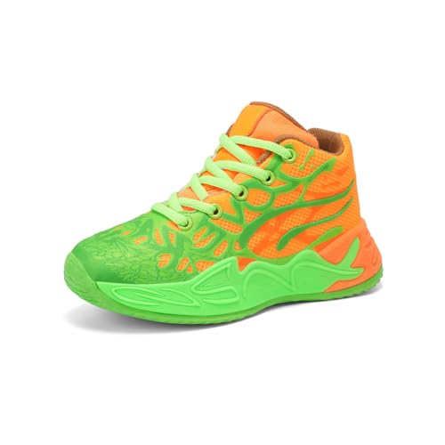 Sneaker Herren Damen Turnschuhe Laufschuhe Sportschuhe Joggingschuhe Running Schuhe Walkingschuhe Outdoor Straßenlaufschuhe Luftpolster Atmungsaktiv Orange 40EU von Twinice