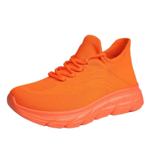 Sneaker Herren Damen Turnschuhe Laufschuhe Sportschuhe Joggingschuhe Running Schuhe Walkingschuhe Outdoor Straßenlaufschuhe Luftpolster Atmungsaktiv Orange EU 38 Sneaker Herren Damen Turnschuhe Laufschuhe Sportschuhe Joggingschuhe Running Schuhe Walkingschuhe Outdoor Straßenlaufschuhe Luftpolster Atmungsaktiv Orange EU 38 von Twinice