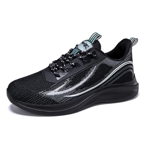 Sneaker Herren Damen Turnschuhe Laufschuhe Sportschuhe Joggingschuhe Running Schuhe Walkingschuhe Outdoor Straßenlaufschuhe Luftpolster Atmungsaktiv Schwarz EU 38 Sneaker Herren Damen Turnschuhe Laufschuhe Sportschuhe Joggingschuhe Running Schuhe Walkingschuhe Outdoor Straßenlaufschuhe Luftpolster Atmungsaktiv Schwarz EU 38 von Twinice