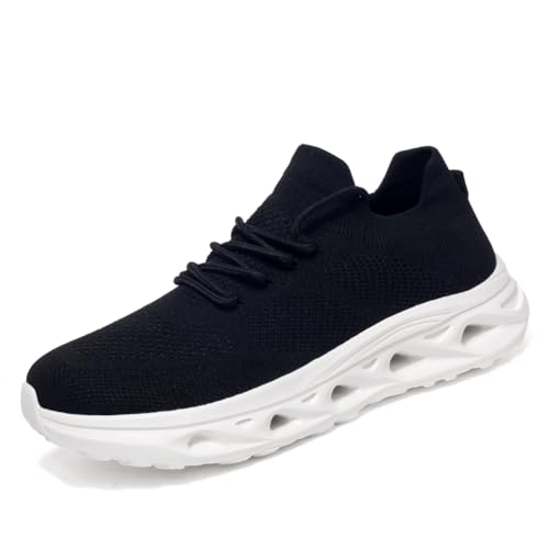 Sneaker Herren Damen Turnschuhe Laufschuhe Sportschuhe Joggingschuhe Running Schuhe Walkingschuhe Outdoor Straßenlaufschuhe Luftpolster Atmungsaktiv Schwarz EU 40 Sneaker Herren Damen Turnschuhe Laufschuhe Sportschuhe Joggingschuhe Running Schuhe Walkingschuhe Outdoor Straßenlaufschuhe Luftpolster Atmungsaktiv Schwarz EU 40 von Twinice