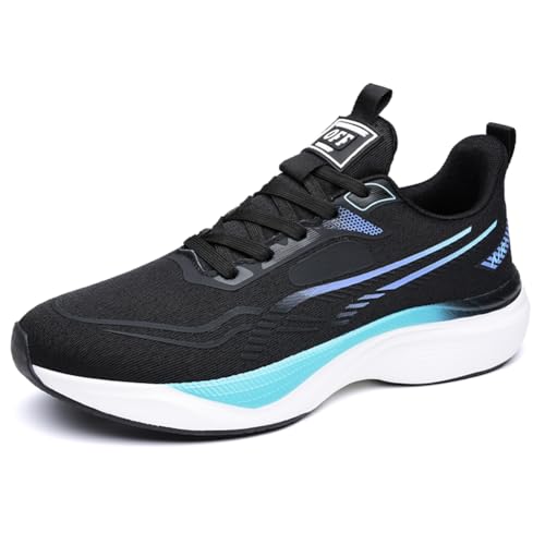 Sneaker Herren Damen Turnschuhe Laufschuhe Sportschuhe Joggingschuhe Running Schuhe Walkingschuhe Outdoor Straßenlaufschuhe Luftpolster Atmungsaktiv Schwarz EU 46 Sneaker Herren Damen Turnschuhe Laufschuhe Sportschuhe Joggingschuhe Running Schuhe Walkingschuhe Outdoor Straßenlaufschuhe Luftpolster Atmungsaktiv Schwarz EU 46 von Twinice