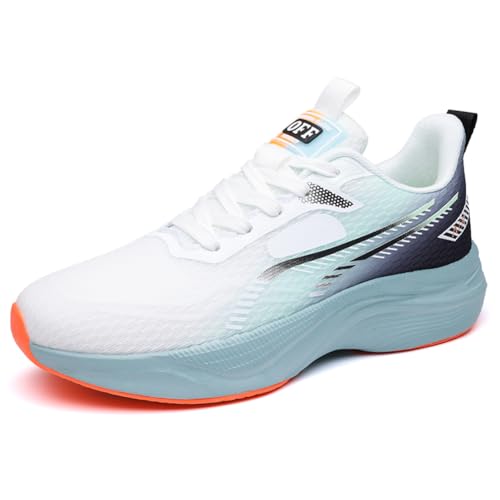 Sneaker Herren Damen Turnschuhe Laufschuhe Sportschuhe Joggingschuhe Running Schuhe Walkingschuhe Outdoor Straßenlaufschuhe Luftpolster Atmungsaktiv Weiß EU 40 Sneaker Herren Damen Turnschuhe Laufschuhe Sportschuhe Joggingschuhe Running Schuhe Walkingschuhe Outdoor Straßenlaufschuhe Luftpolster Atmungsaktiv Weiß EU 40 von Twinice