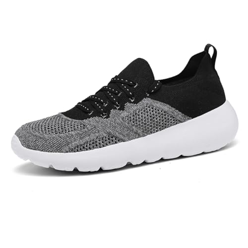 Sneaker Herren Damen Turnschuhe Laufschuhe Sportschuhe Joggingschuhe Running Schuhe Walkingschuhe Outdoor Straßenlaufschuhe Luftpolster Atmungsaktiv Weiße Asche EU 41 Sneaker Herren Damen Turnschuhe Laufschuhe Sportschuhe Joggingschuhe Running Schuhe Walkingschuhe Outdoor Straßenlaufschuhe Luftpolster Atmungsaktiv Weiße Asche EU 41 von Twinice