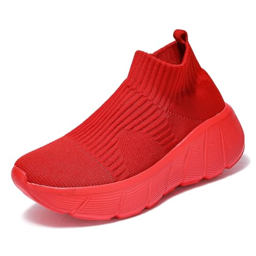 Sneaker Herren Damen Turnschuhe Laufschuhe Sportschuhe Joggingschuhe Running Schuhe WalkingschuheAtmungsaktiv Outdoor Straßenlaufschuhe Luftpolster Rot 42EU Sneaker Herren Damen Turnschuhe Laufschuhe Sportschuhe Joggingschuhe Running Schuhe WalkingschuheAtmungsaktiv Outdoor Straßenlaufschuhe Luftpolster Rot 42EU von Twinice