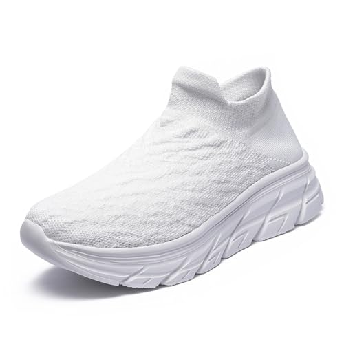 Sneaker Herren Schuhe Business Freizeitschuhe Leichte Trainers für Walking, Laufen, Sport Größe Weiß EU 40 Sneaker Herren Schuhe Business Freizeitschuhe Leichte Trainers für Walking, Laufen, Sport Größe Weiß EU 40 von Twinice