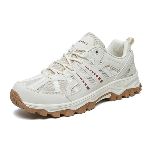 Trekking Wanderstiefel Damen Herren Outdoor Sportlich Gleitsicher Bequem Leicht Bergstiefel Wanderhalbschuhe Beige EU 45 Trekking Wanderstiefel Damen Herren Outdoor Sportlich Gleitsicher Bequem Leicht Bergstiefel Wanderhalbschuhe Beige EU 45 von Twinice