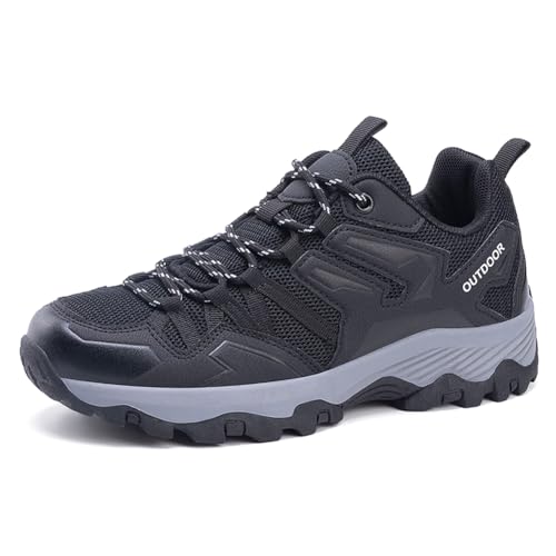 Trekking Wanderstiefel Damen Herren Outdoor Sportlich Gleitsicher Bequem Leicht Bergstiefel Wanderhalbschuhe Schwarz EU 39 Trekking Wanderstiefel Damen Herren Outdoor Sportlich Gleitsicher Bequem Leicht Bergstiefel Wanderhalbschuhe Schwarz EU 39 von Twinice