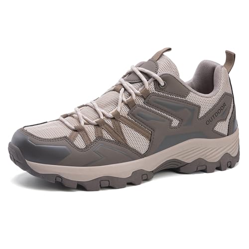 Trekking Wanderstiefel Damen Herren Outdoor Sportlich Gleitsicher Bequem Leicht Bergstiefel Wanderhalbschuhe braun EU 42 Trekking Wanderstiefel Damen Herren Outdoor Sportlich Gleitsicher Bequem Leicht Bergstiefel Wanderhalbschuhe braun EU 42 von Twinice
