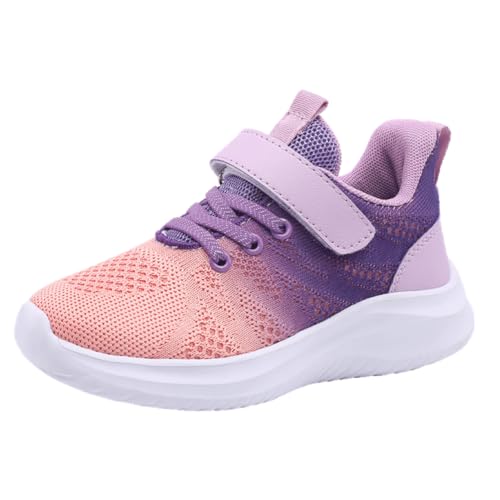 Turnschuhe Kinderschuhe Mädchen warme Sportschuhe Jungen Wanderschuhe Sneakers Kinder Trekking Schuhe Outdoor Sportschuhe Laufschuhe Pink Lila 38 EU von Twinice