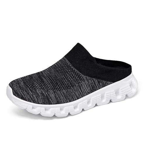 Twinice Bootsschuhe Herren Lässiger Bequemer Slip-On Sneaker Herren Für Leichte Wanderschuhe Flache Bootsschuhe modischer Outdoor-Sneaker Weiß 43EU von Twinice