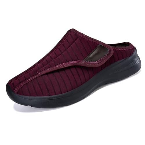 Twinice Damen Hausschuhe Herren Pantoffeln Winter Warme Weiche Slippers Plüsch Flauschige Flache Schuhe Rot 40EU Twinice Damen Hausschuhe Herren Pantoffeln Winter Warme Weiche Slippers Plüsch Flauschige Flache Schuhe Rot 40EU von Twinice