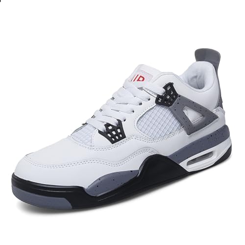 Twinice Herren Basketballschuhe Mode Sport Basketballschuhe Herren Sportschuhe Große Größe Sportschuhe weiß schwarz grau 41EU Twinice Herren Basketballschuhe Mode Sport Basketballschuhe Herren Sportschuhe Große Größe Sportschuhe weiß schwarz grau 41EU von Twinice