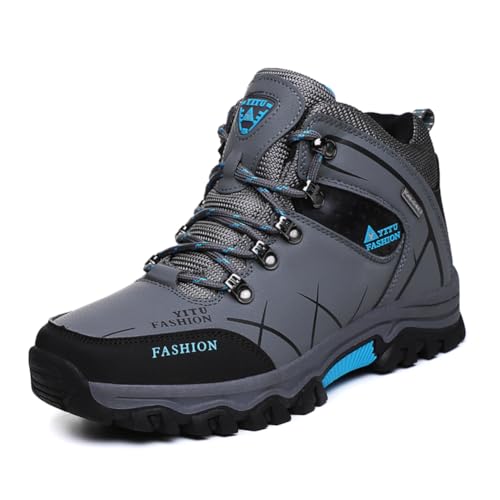 Twinice Herren Wanderschuhe Winterschuhe Waterproof Outdoor Wanderstiefel rutschfest High Top Trekkingschuhe grau 40EU Twinice Herren Wanderschuhe Winterschuhe Waterproof Outdoor Wanderstiefel rutschfest High Top Trekkingschuhe grau 40EU von Twinice